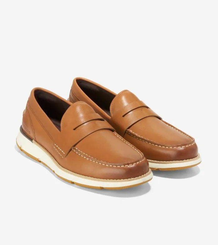 4ZERGRAND Loafer British Tanivory Men Cole Haan Loafers and Drivers