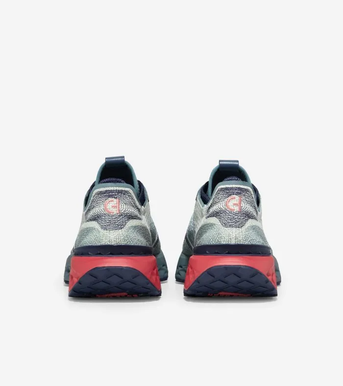 5ZERGRAND Embrostitch Running Shoes Evening Bluemineral Redstormy Weather Men Cole Haan Sneakers