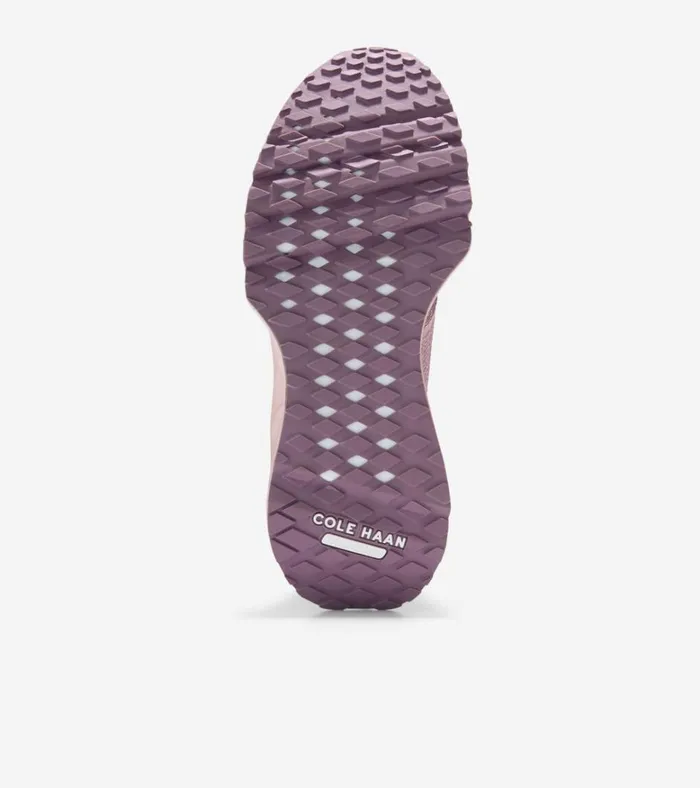 5ZERGRAND Embrostitch Running Shoes Mauveplum Purpleoptic White Women Cole Haan Sneakers