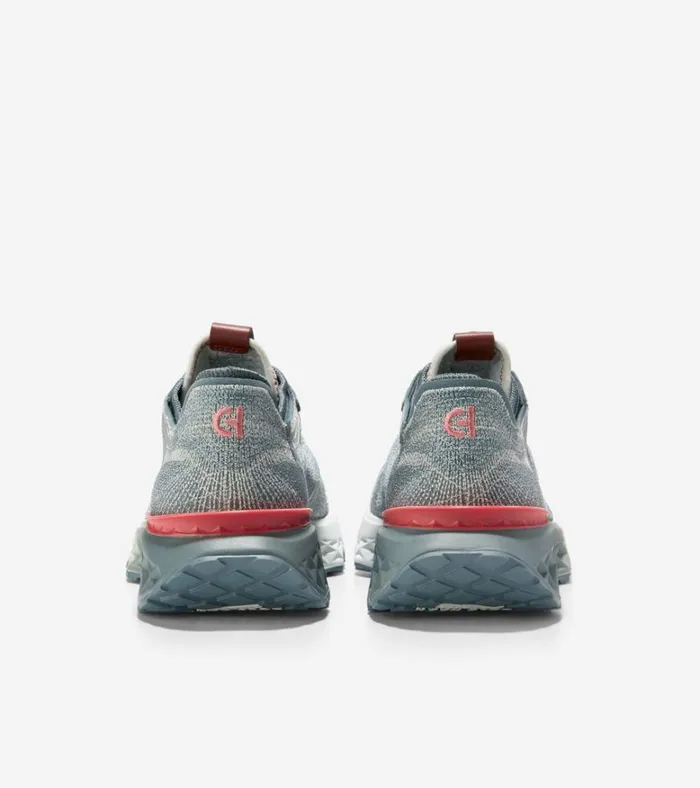 5ZERGRAND Embrostitch Running Shoes Storm Graymineral Redoptic White Men Cole Haan Sneakers