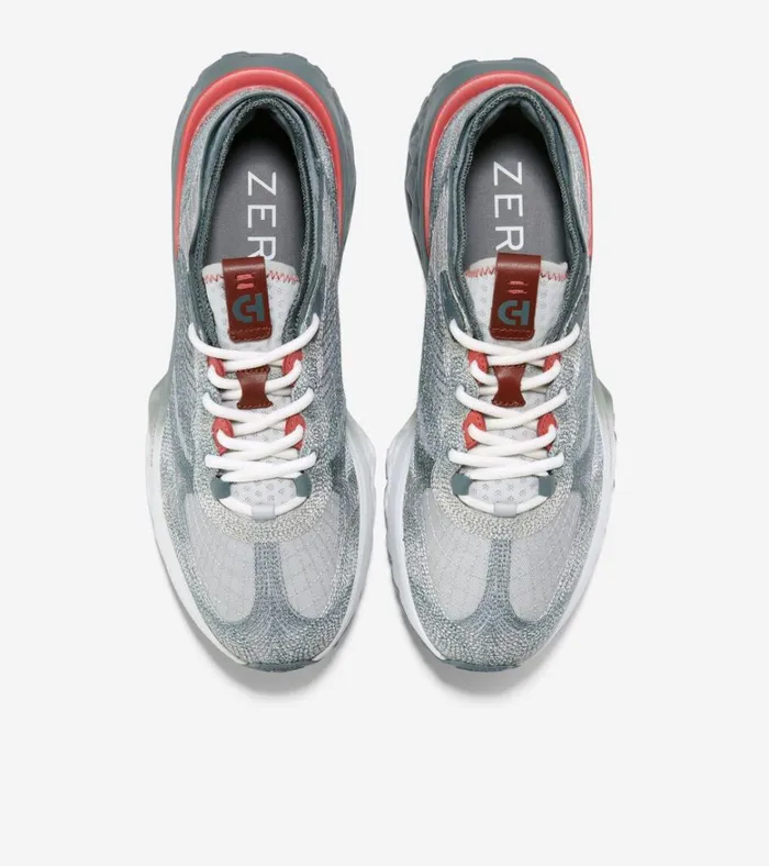 5ZERGRAND Embrostitch Running Shoes Storm Graymineral Redoptic White Men Cole Haan Sneakers