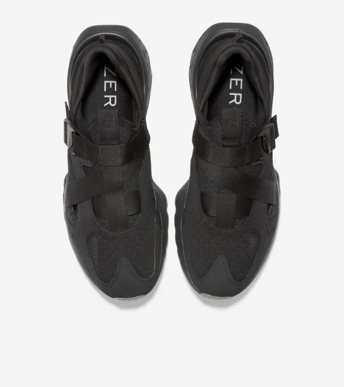 5ZERGRAND Monk Strap Running Shoe Black Men Cole Haan Sneakers