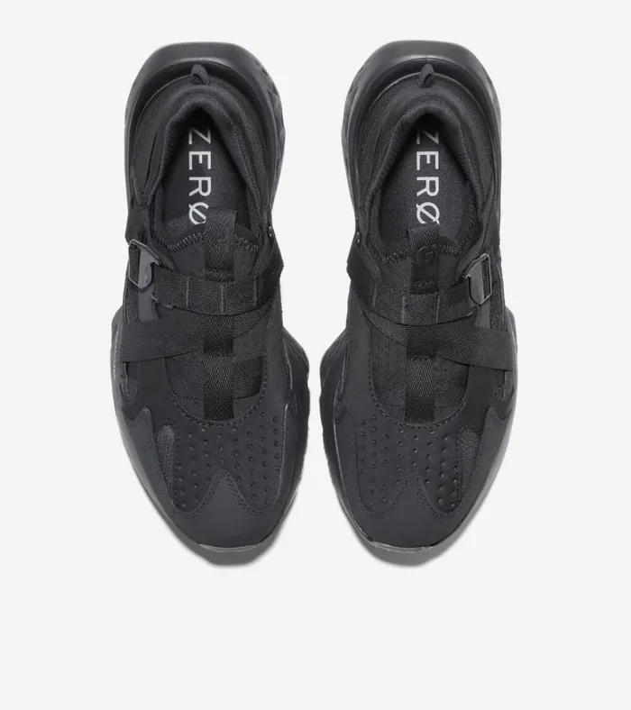 5ZERGRAND Monk Strap Running Shoe Black Women Cole Haan Running Shoes