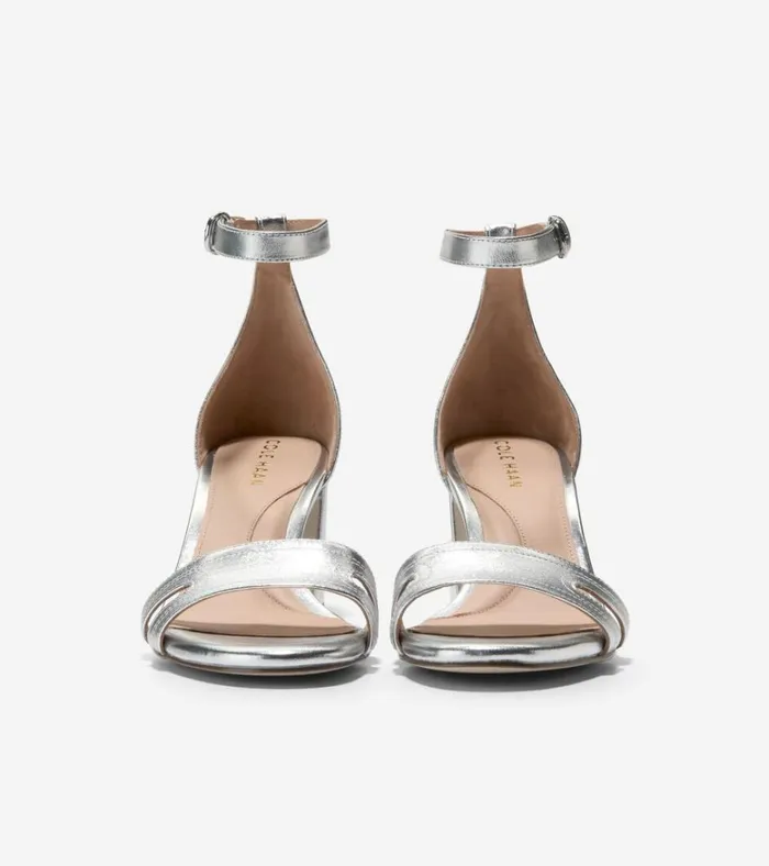 Adelaine Sandal Silver Women Cole Haan Heels and Pumps