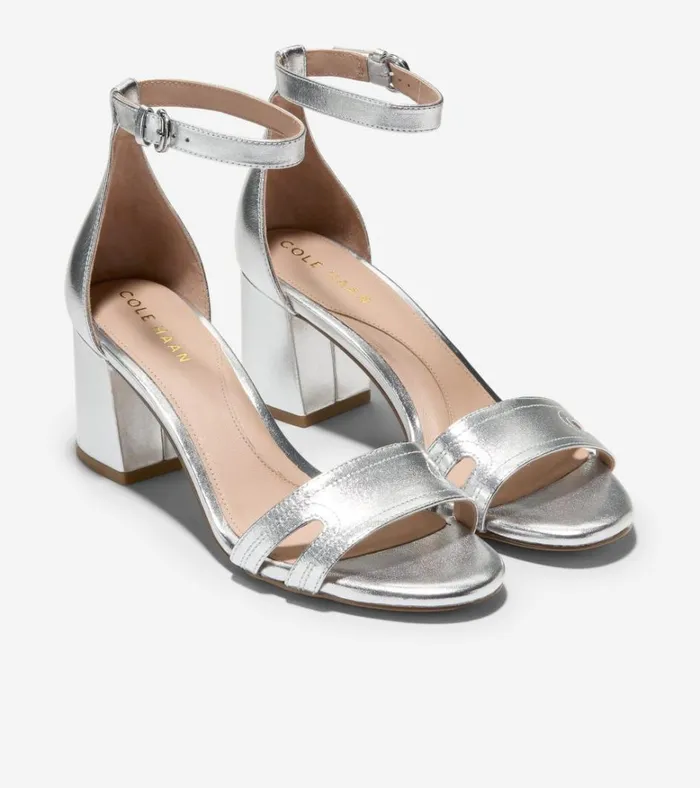 Adelaine Sandal Silver Women Cole Haan Heels and Pumps