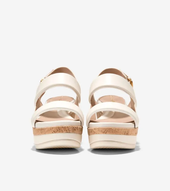 Aislin Wedge Sandals Ivorynatural Women Cole Haan Heels and Pumps