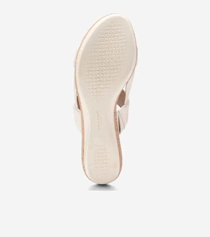 Aislin Wedge Sandals Ivorynatural Women Cole Haan Heels and Pumps