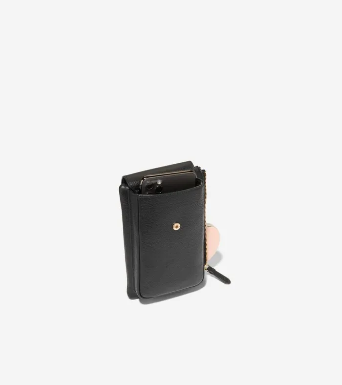 AllInOne Flap Crossbody Bag Black Women Cole Haan Crossbody Bags