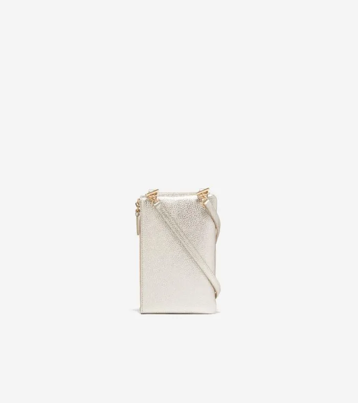 AllInOne Flap Crossbody Bag Gold Women Cole Haan Crossbody Bags