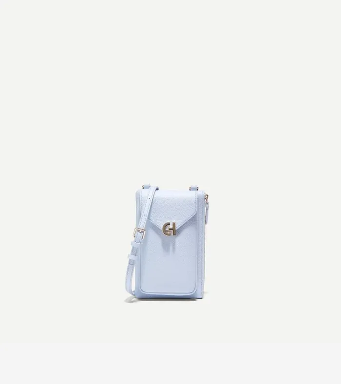 AllInOne Flap Crossbody Bag Heather Blue Women Cole Haan Crossbody Bags