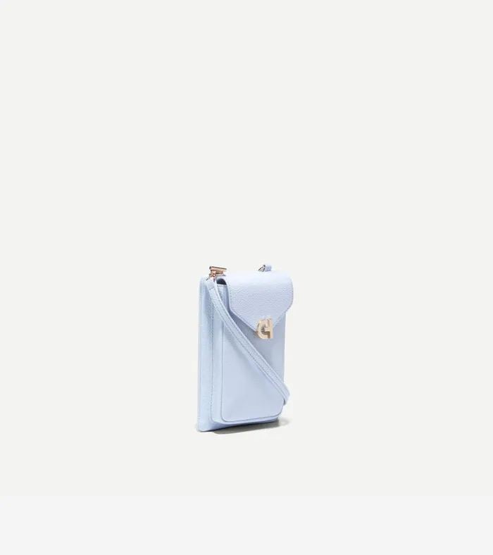 AllInOne Flap Crossbody Bag Heather Blue Women Cole Haan Crossbody Bags