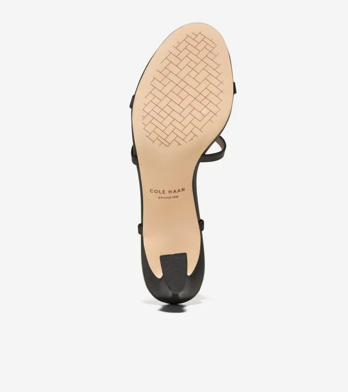 Amber Strappy Sandals Black Women Cole Haan Heels and Pumps