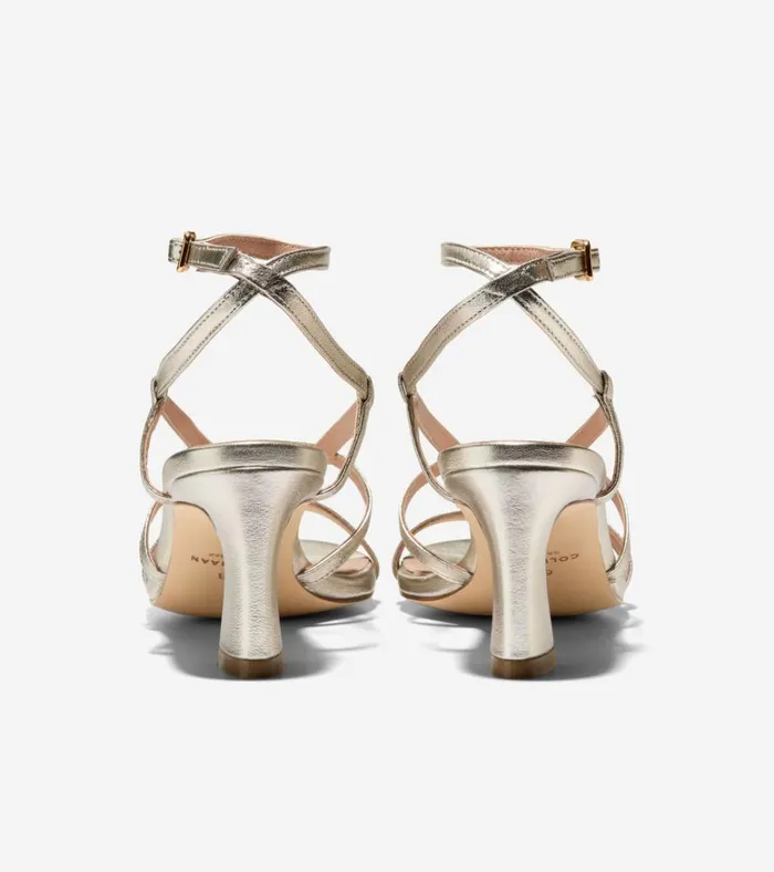 Amber Strappy Sandals Soft Gold Women Cole Haan Heels and Pumps