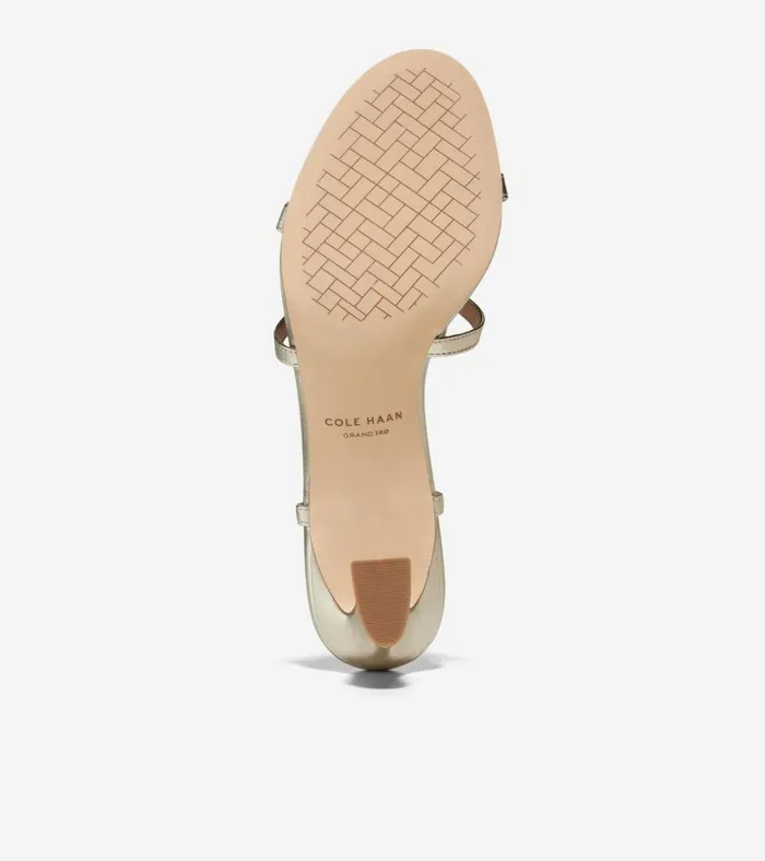 Amber Strappy Sandals Soft Gold Women Cole Haan Heels and Pumps