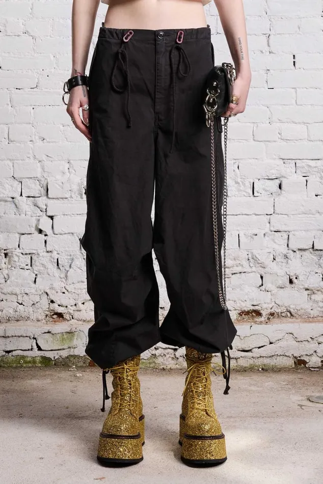 BALLOON ARMY PANT 8211 BLACK Women R13 Pants and Shorts