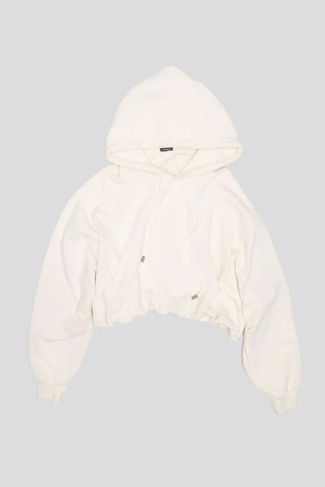 BALLOON POPOVER HOODIE 8211 NATURAL Women R13 Tops