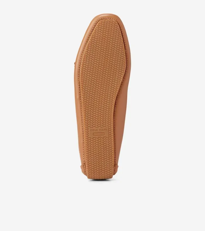 Bellport Bow Drivers Pecan Women Cole Haan Loafers and Drivers