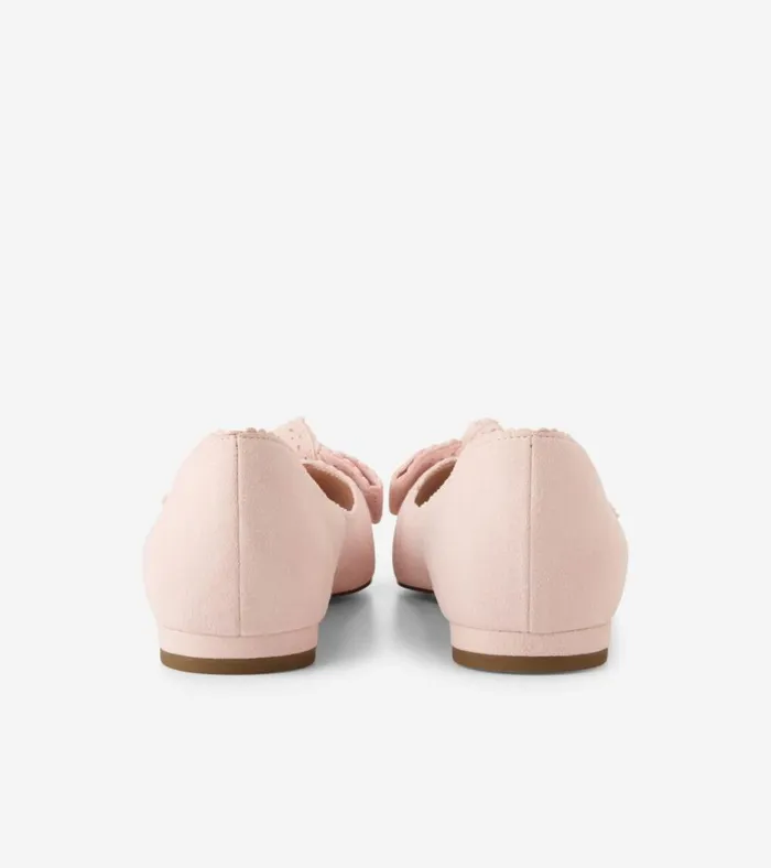 Bellport Bow Skimmer Flats Primrose Pink Women Cole Haan Flats and SlipOns