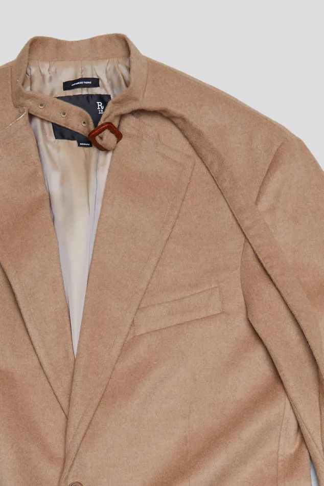 BELT COLLAR RAGGED BLAZER 8211 CAMEL Women R13 Jackets and Coats