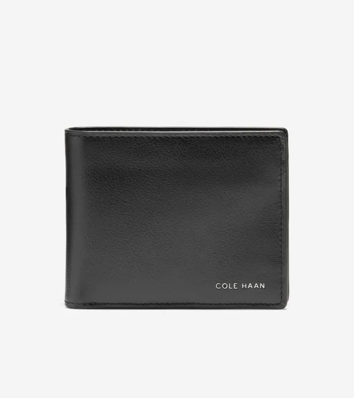 Boxshine Extra Capacity Wallet Black Men Cole Haan Wallets