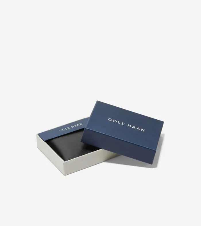 Boxshine Extra Capacity Wallet Black Men Cole Haan Wallets