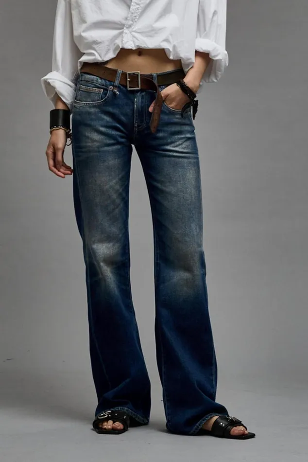 BOY FLARE JEAN 8211 ANSEL BLUE Women R13 Denim