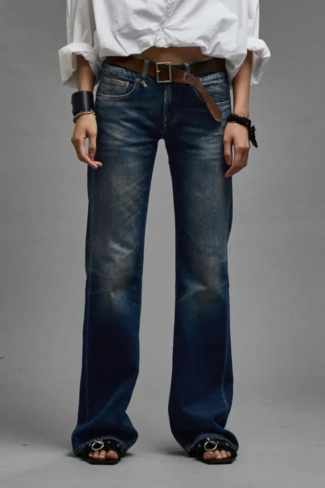 BOY FLARE JEAN 8211 ANSEL BLUE Women R13 Denim