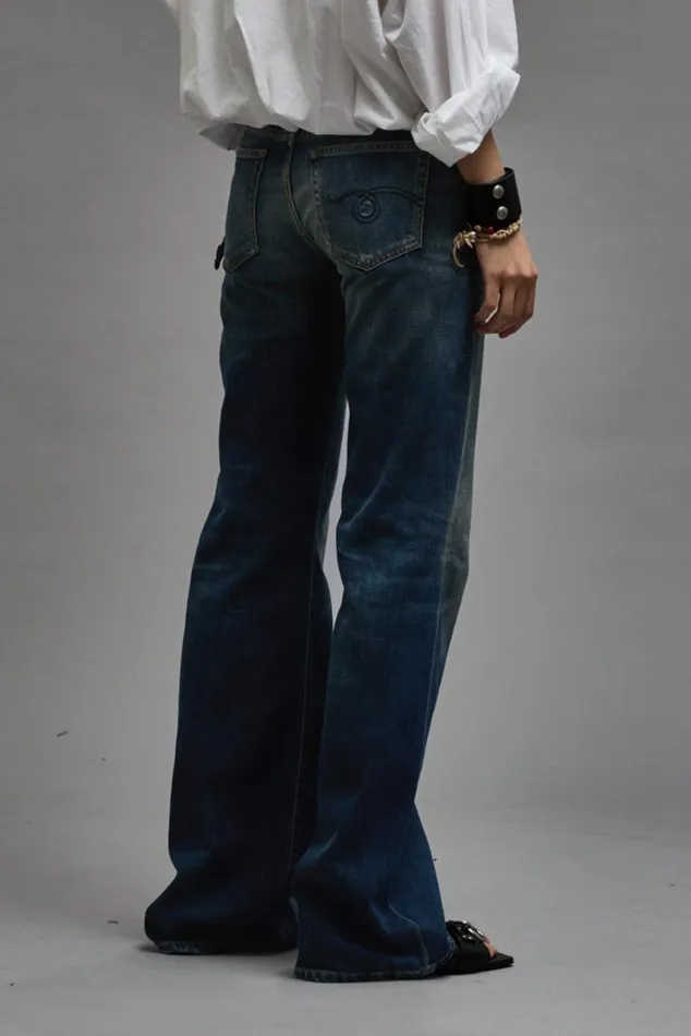 BOY FLARE JEAN 8211 ANSEL BLUE Women R13 Denim