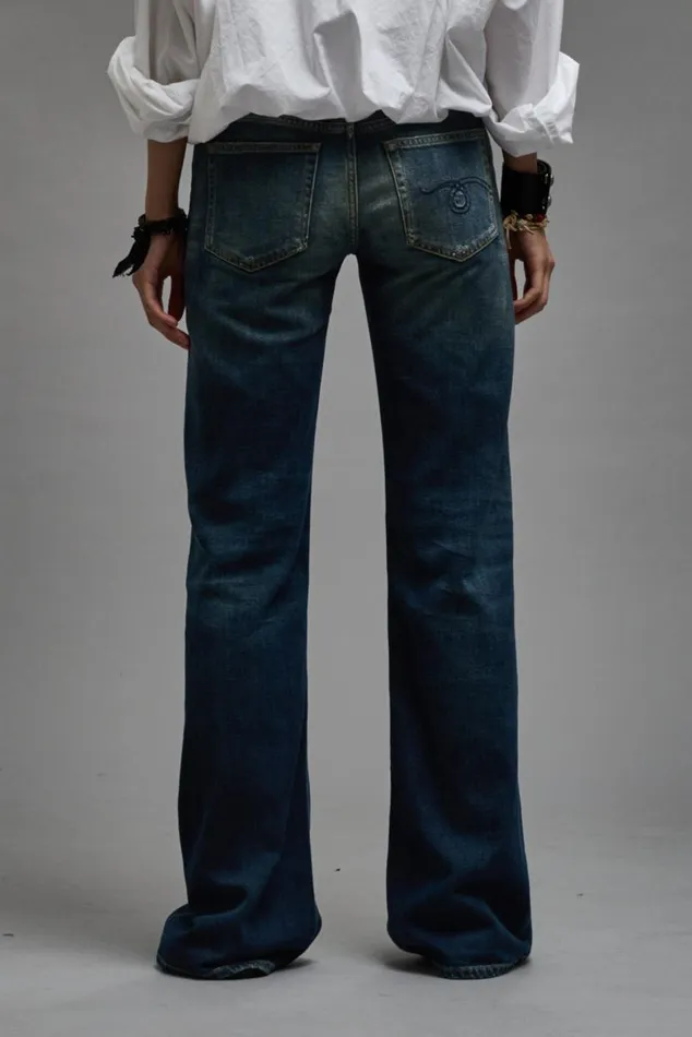 BOY FLARE JEAN 8211 ANSEL BLUE Women R13 Denim