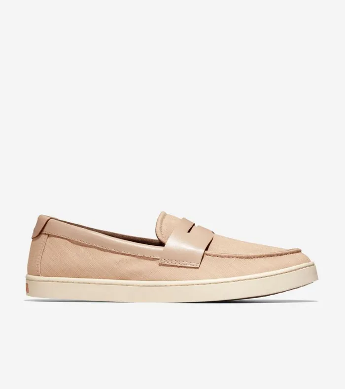 Canvas Pinch Weekender Penny Loafers Sesame Tanangora Men Cole Haan Loafers and Drivers