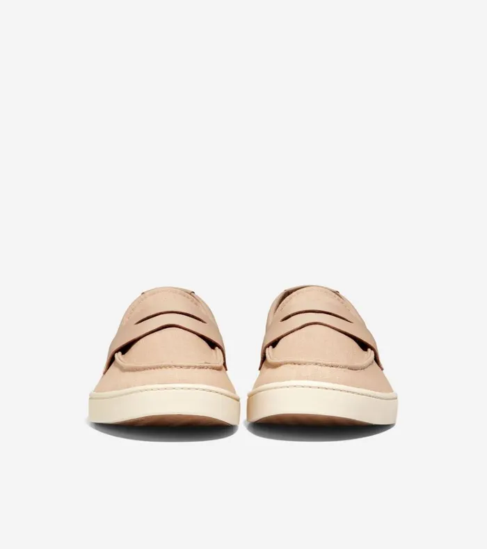 Canvas Pinch Weekender Penny Loafers Sesame Tanangora Men Cole Haan Loafers and Drivers