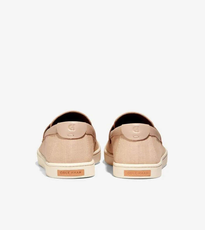 Canvas Pinch Weekender Penny Loafers Sesame Tanangora Men Cole Haan Loafers and Drivers