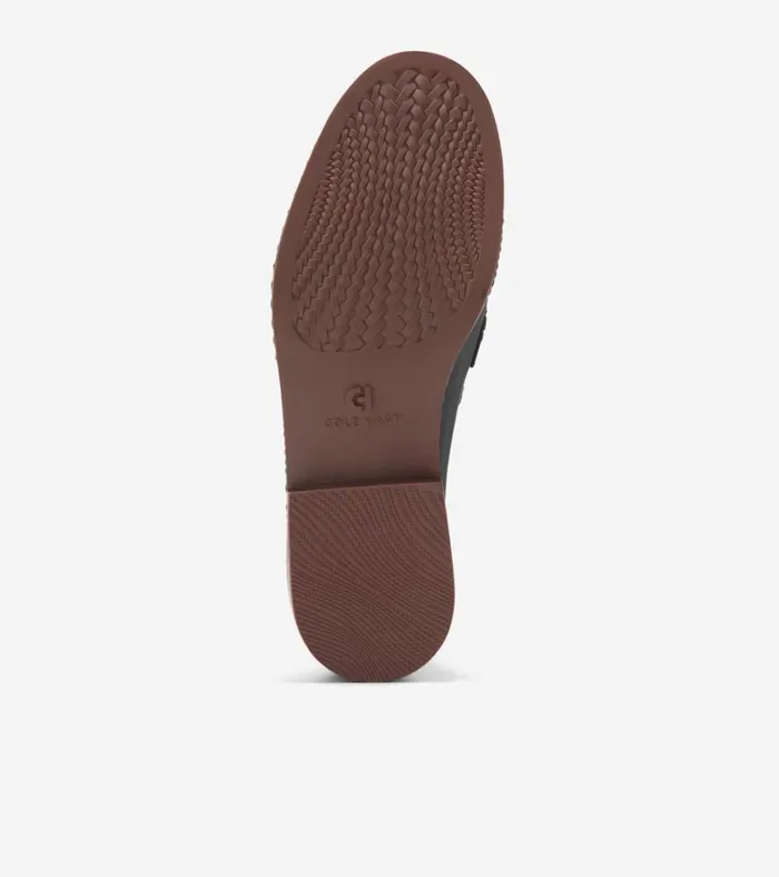 Chanon Tassel Loafers Black Women Cole Haan Loafers and Drivers