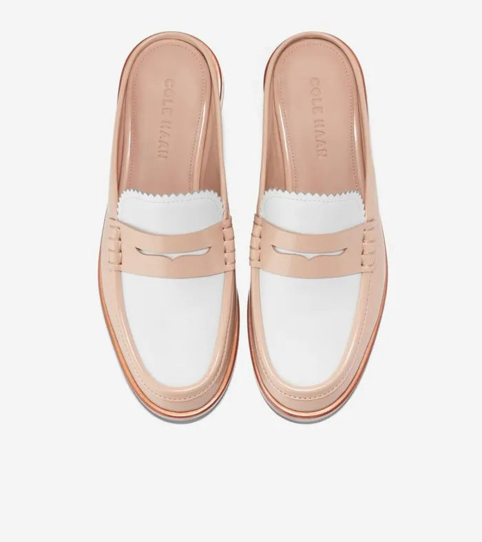 Chelby Mule Porcelainwhite Women Cole Haan Loafers and Drivers