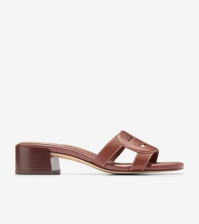 Chrisee Block Heel Sandals Cuoio Women Cole Haan Sandals