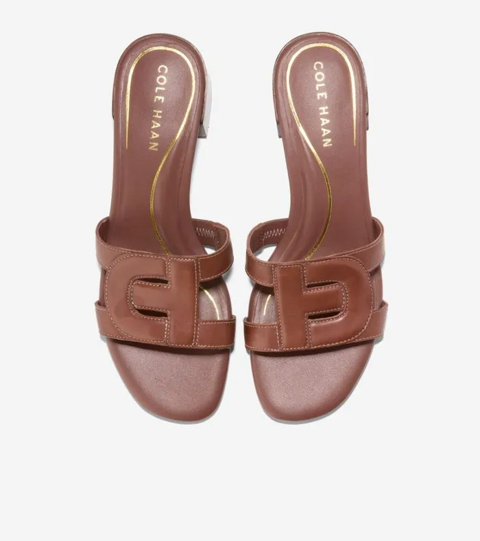 Chrisee Block Heel Sandals Cuoio Women Cole Haan Sandals