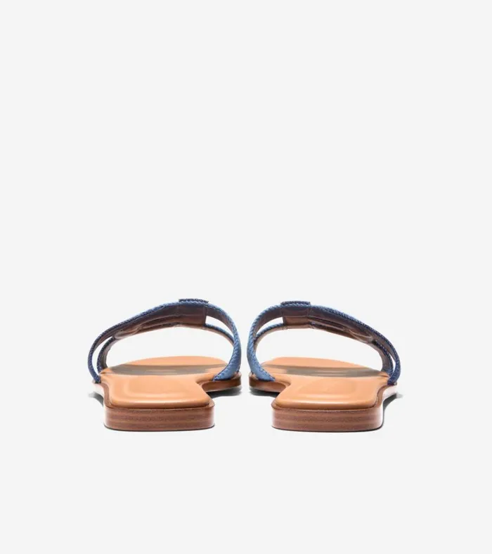 Chrisee Slide Sandals Denimcaramel Women Cole Haan Sandals