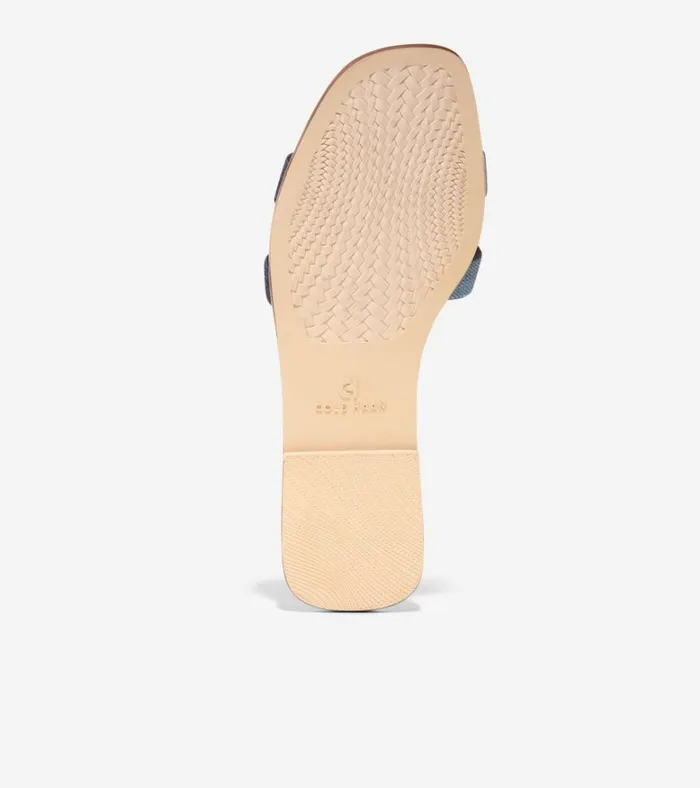 Chrisee Slide Sandals Denimcaramel Women Cole Haan Sandals