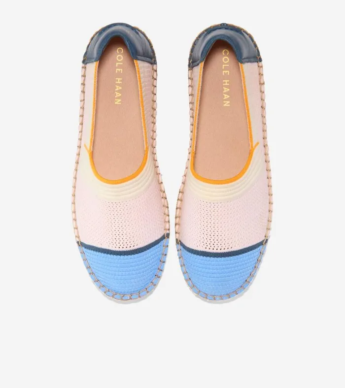 Cloudfeel Espadrille II SlipOn Loafers Primroseivorymarina Stitchlitetrade Women Cole Haan Flats and SlipOns