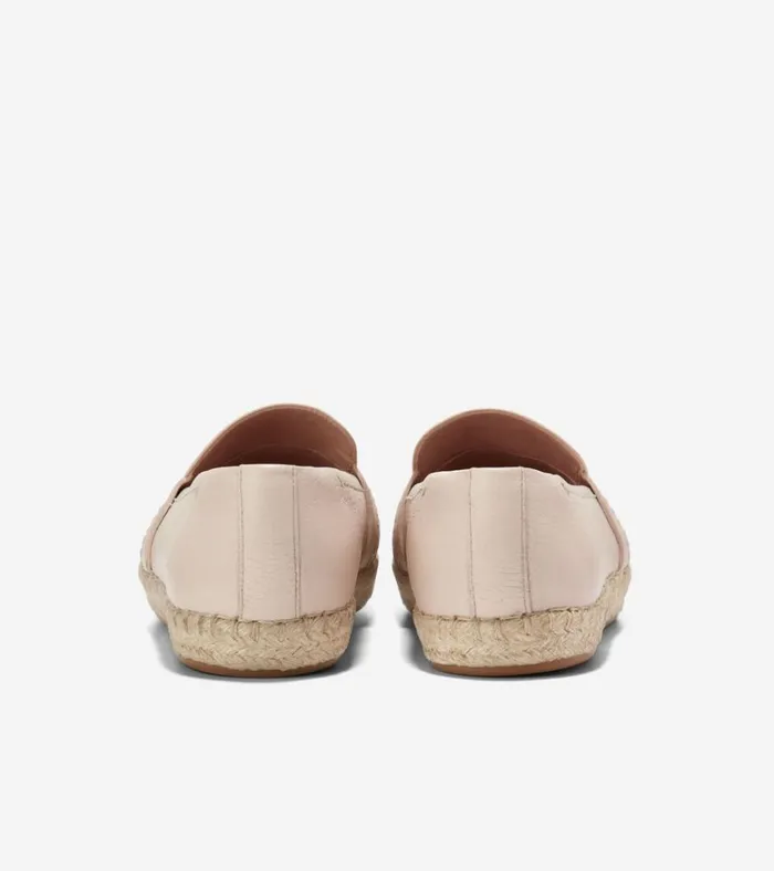 Cloudfeel Montauk Espadrille Loafers Sandollar Beige Women Cole Haan Flats and SlipOns