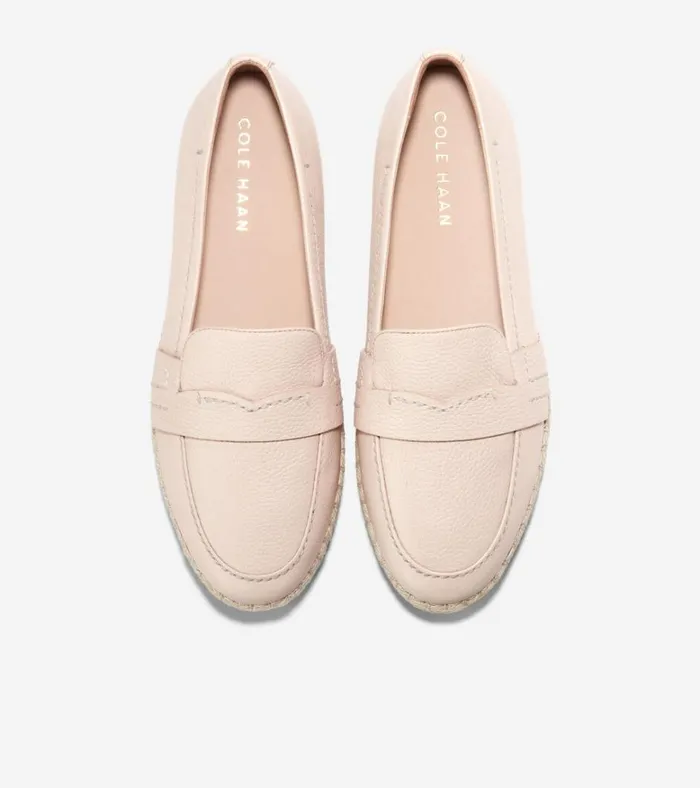 Cloudfeel Montauk Espadrille Loafers Sandollar Beige Women Cole Haan Flats and SlipOns