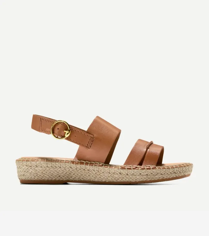 Cloudfeel Tilden Ankle Strap Sandals Pecan Brown Women Cole Haan Espadrilles