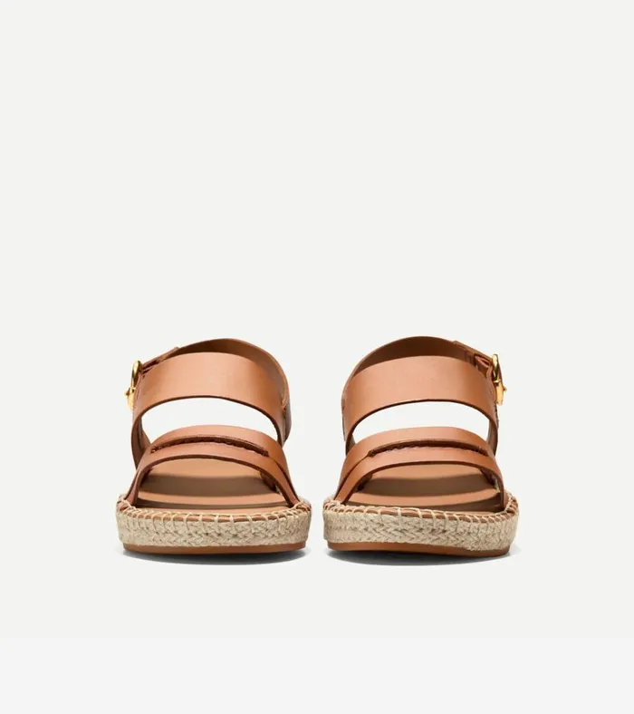 Cloudfeel Tilden Ankle Strap Sandals Pecan Brown Women Cole Haan Espadrilles
