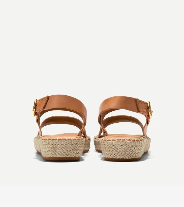 Cloudfeel Tilden Ankle Strap Sandals Pecan Brown Women Cole Haan Espadrilles