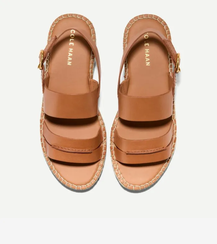Cloudfeel Tilden Ankle Strap Sandals Pecan Brown Women Cole Haan Espadrilles