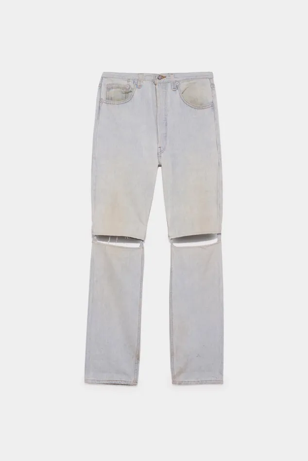 Convertible Straight Jean 8211 Dennis Blue Official Site Women R13 Denim