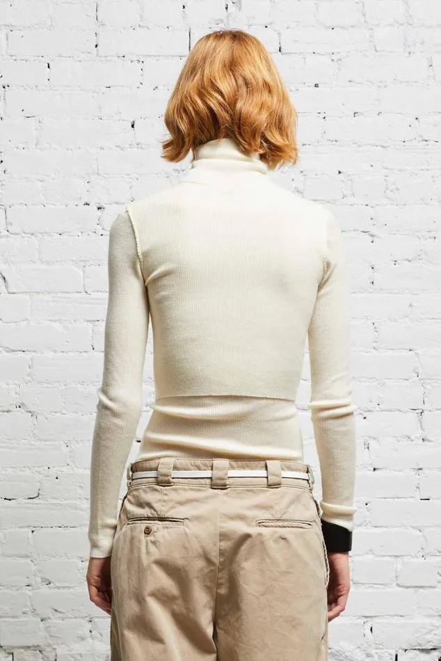 CREWNECK TWIN SET 8211 ECRU Women R13 Sweaters