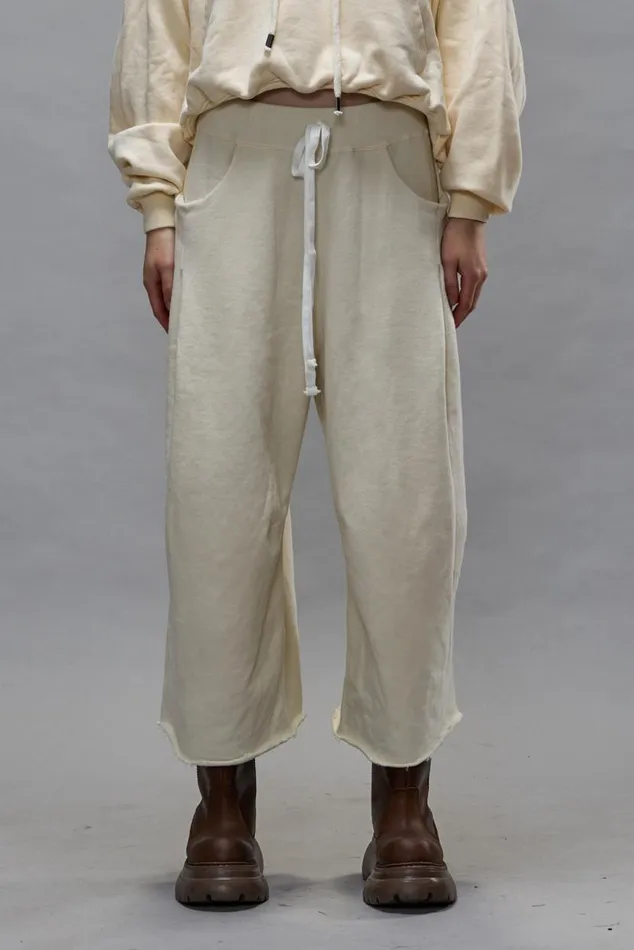 CROPPED PLEATED SWEATPANT 8211 NATURAL Women R13 Pants and Shorts