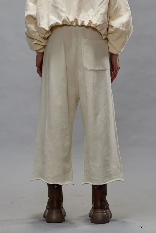 CROPPED PLEATED SWEATPANT 8211 NATURAL Women R13 Pants and Shorts