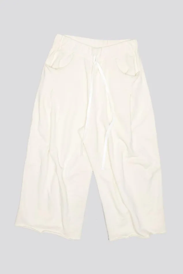 CROPPED PLEATED SWEATPANT 8211 NATURAL Women R13 Pants and Shorts